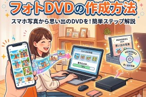 フォトDVD作成方法