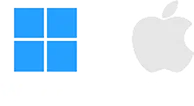 Windows・Mac対応