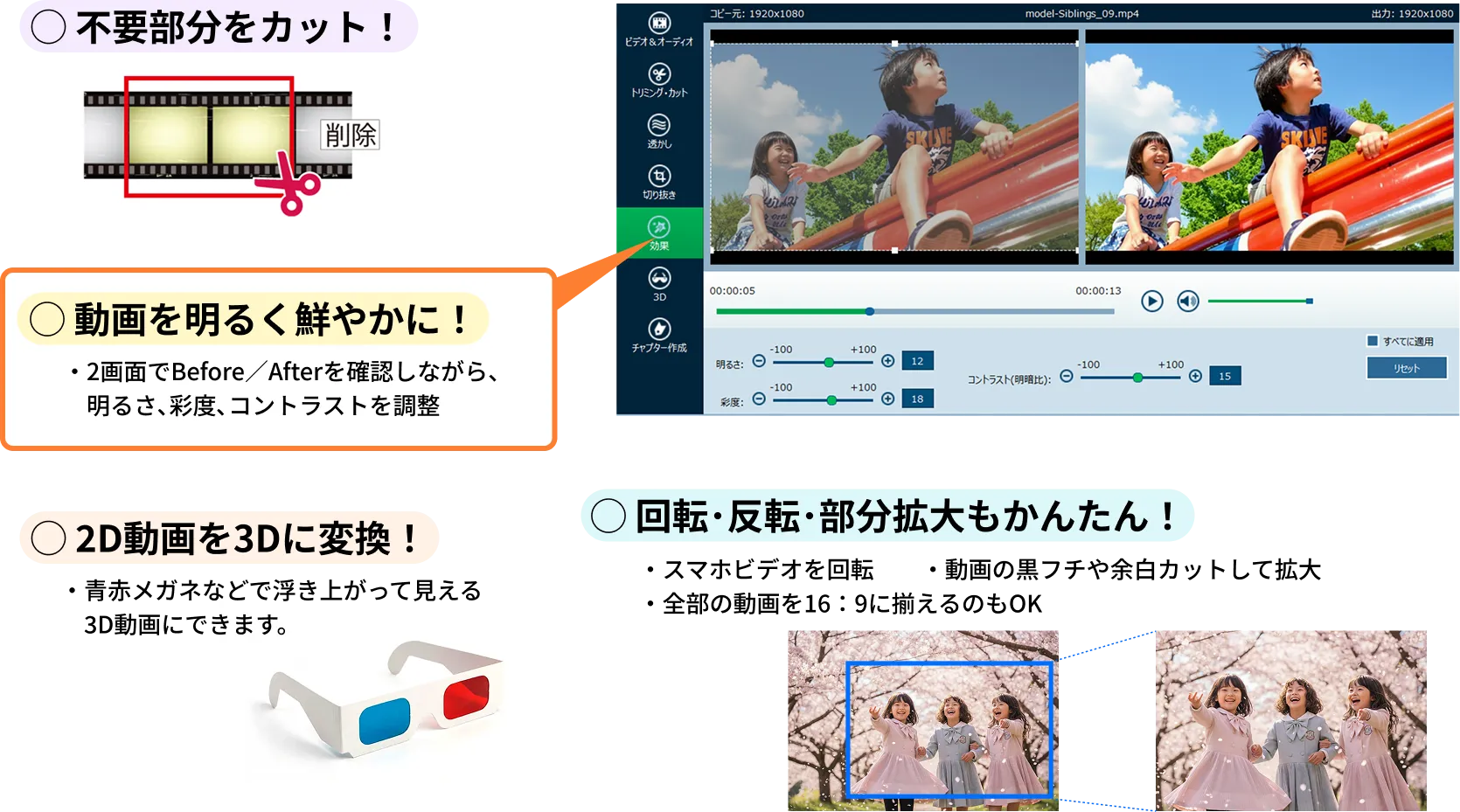 ディスククリエイター DVD 操作画面