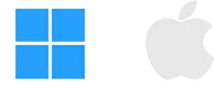 Windows・Mac対応