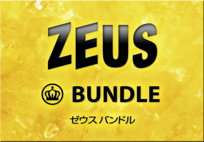 ZEUS BUNDLE ゼウス バンドル ZEUSシリーズ全機能搭載 全機能バンドル